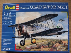 REVELL 1/72 04683 GLOSTER GLADIATOR Mk.I